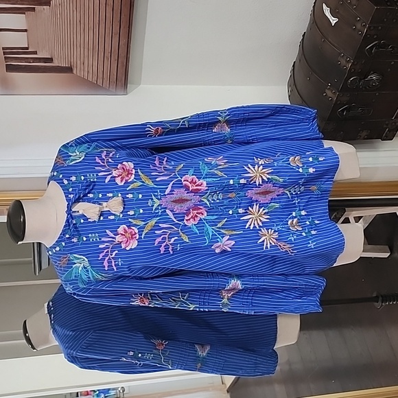 Nwt Johnny Was embroidered blouse size S - Picture 2 of 8